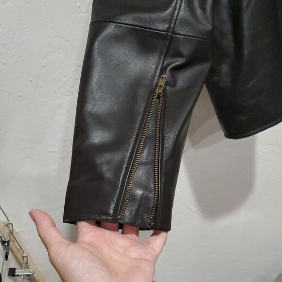 UPS Genuine Leather Circle of Honor Safe Driving Award Leather Jacket - Picture 8 of 15